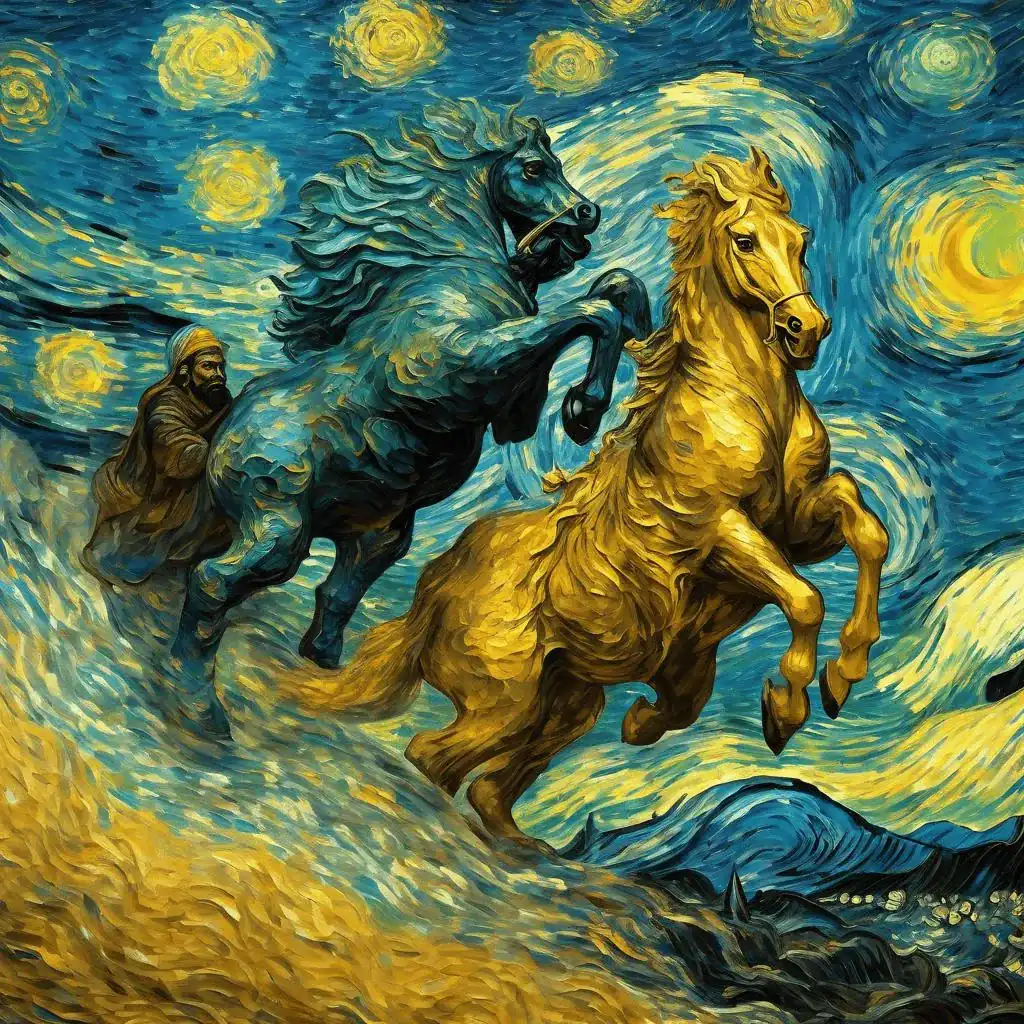 Van Gogh Thoughts – Muntadher Saleh